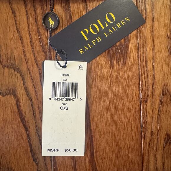 Polo Ralph Lauren Beanie Embroidered Logo Golden Retriever Dog Blue PC1382 NWT - Picture 13 of 13